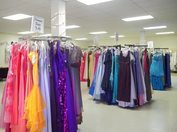 thrift store prom dresses